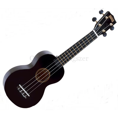 Ukulele Mahalo szoprán  fekete, tokkal