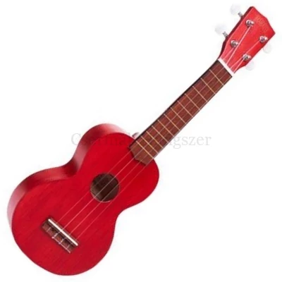 Ukulele Mahalo szoprán piros, tokkal