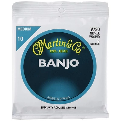Banjo húrkészlet Martin, 5 húros