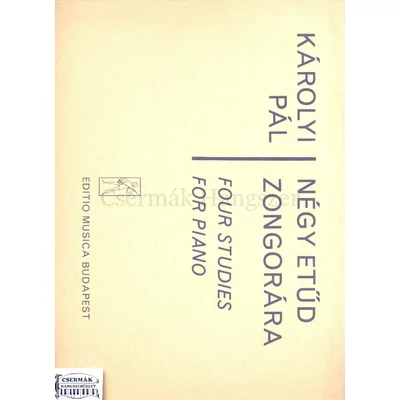NÉGY ETŰD ZONGORÁRA,NÉGY KÉZRE