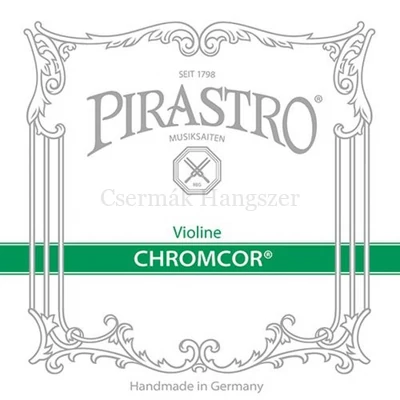 Hegedűhúr Pirastro Chromcor E, loop, chrome steel