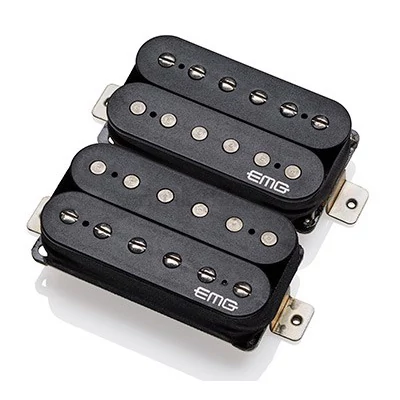 Gitár pickup szett, fekete, Retro Active