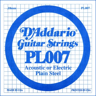 Elektromos gitárhúr PL007