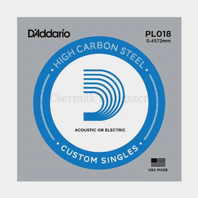 Elektromos gitárhúr D'Addario  PL018