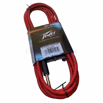 Gitárkábel Peavey 6,3 jack-3 m- 6,3 jack,  multicolor 