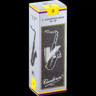 Tenorszaxofon nád Vandoren V12 3,00 Tenorszaxofon nád Vandoren V12 3,00