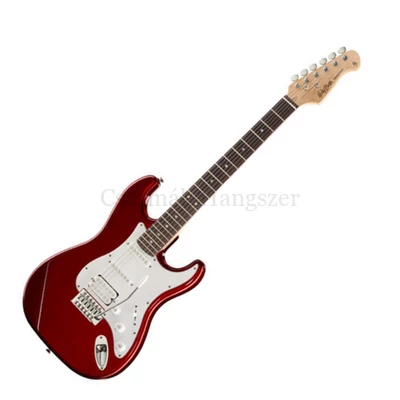 Elektromos gitár Harley Benton ST20HSS piros