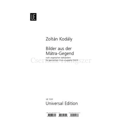 Kodály Zoltán, Mátrai képek