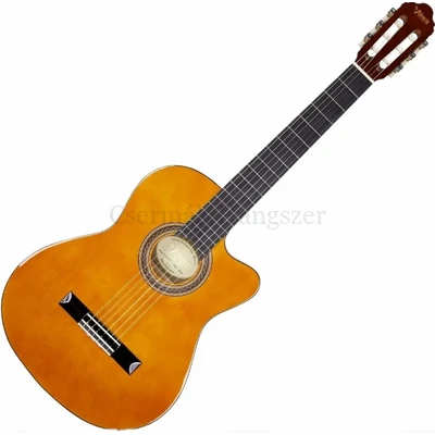 Klasszikus gitár, Valencia 4/4 Natural, cutaway