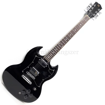 Elektromos gitár fekete  SX - SG + Joyo AM103 erősítő 10W + Fender tok