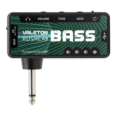 Fejhallgató erősítő mini, basszusgitárhoz, Valeton Rushead Bass 