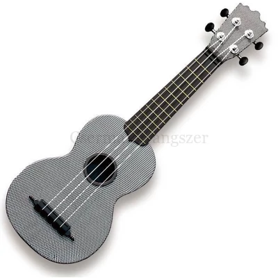 Ukulele szoprán, szürke