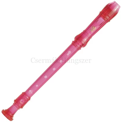 Furulya Yamaha szoprán germán, átlátszó pink