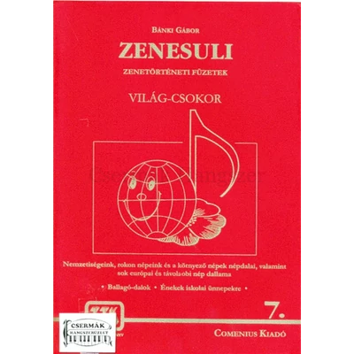 ZENESULI   VILÁG-CSOKORZENETÖRTÉNETI FÜZETEK