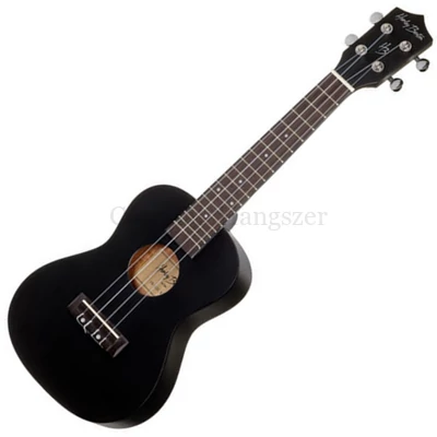Ukulele Harley Benton koncert. fekete UK12CB + tok