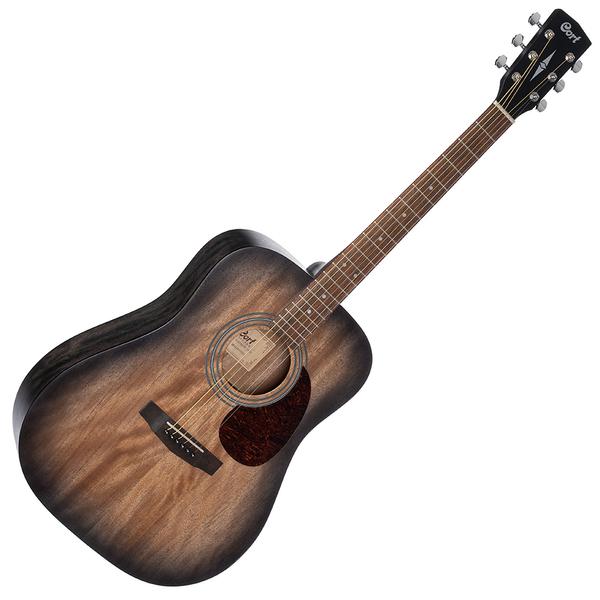Cort akusztikus gitár, fekete burst
