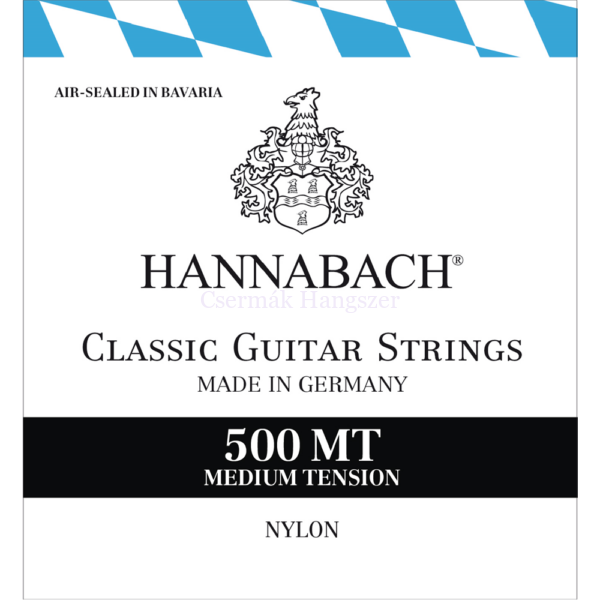 Klasszikusgitár húrkészlet Hannabach 500MT