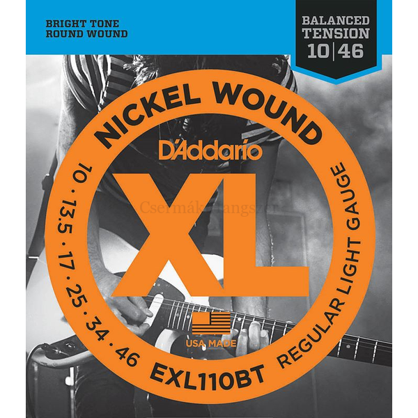 Elektromos gitárhúrkészlet D'Addario 10-46