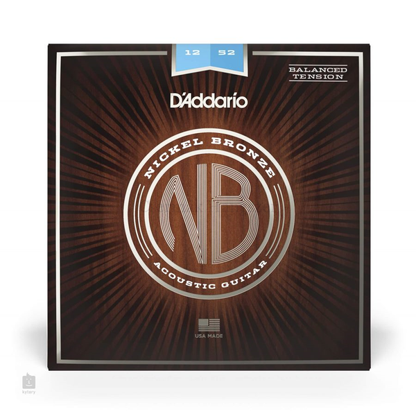 Akusztikus gitárhúr D'Addario 012-052BT