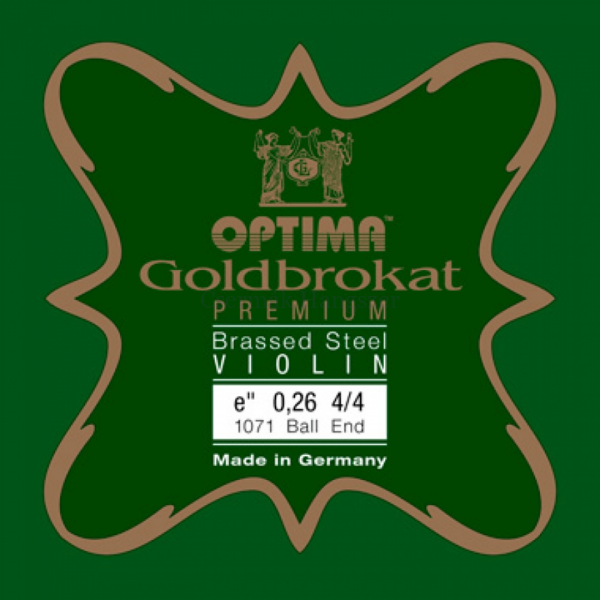 Hegedűhúr Optima Goldbrokat Premium  E