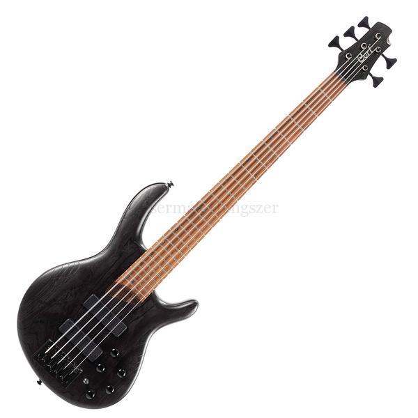 Cort el.basszusgitár, 5 húros, Bartolini Preamp, fekete