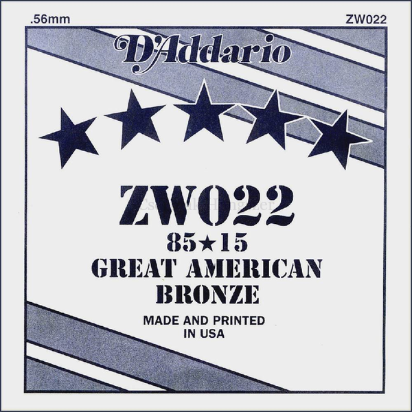 Akusztikus gitárhúr D'Addario  ZW022