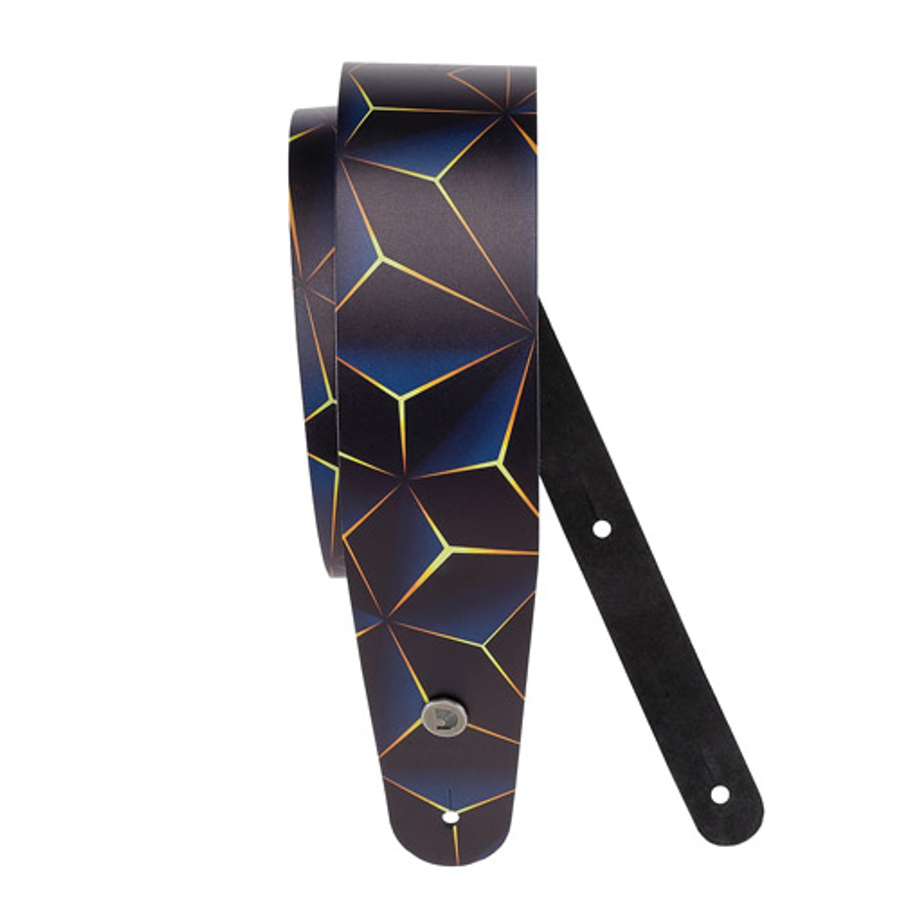 Gitárpánt nyomtatott bőr, D'addario, Optika Art