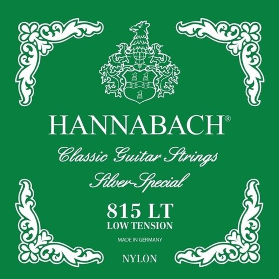 Klasszikusgitár húrkészlet Hannabach 815LT Low Tension silver special