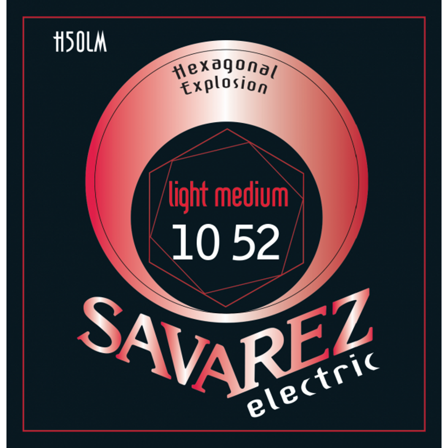 Elektromosgitár húrkészlet hatszögletű acélmaggal, nikkel bevonattal.10-52w