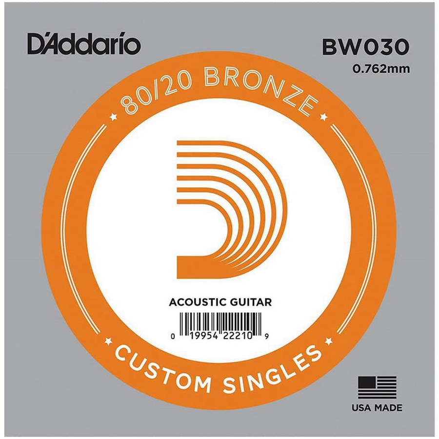 Ausztiusgitár húr darab D'Addario BW030
