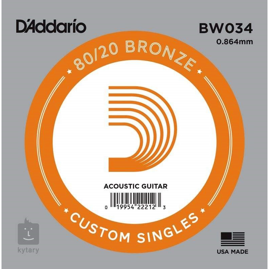 Akusztikus gitárhúr D'Addario  BW034