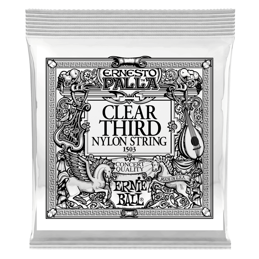 Klasszikusgitár húr, darab Ernie Ball Silver G  0,40