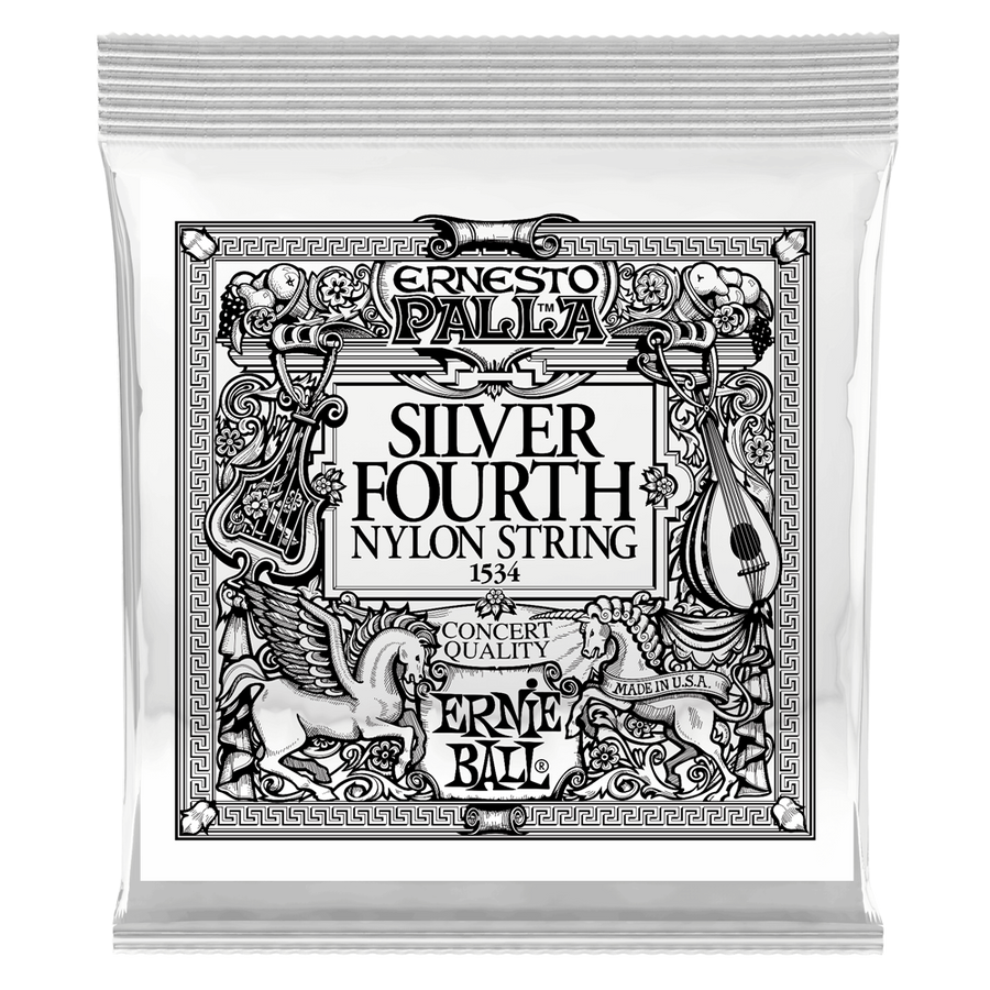 Klasszikus gitárhúr Ernie Ball Silver D