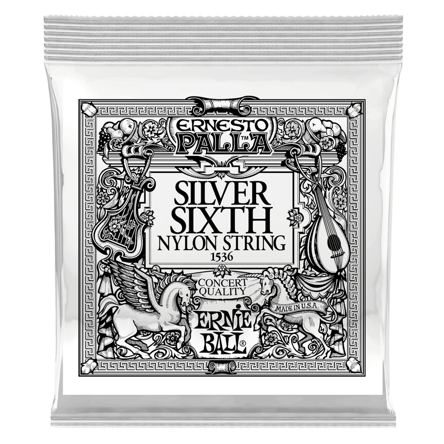 Klasszikus gitárhúr Ernie Ball Silver E6