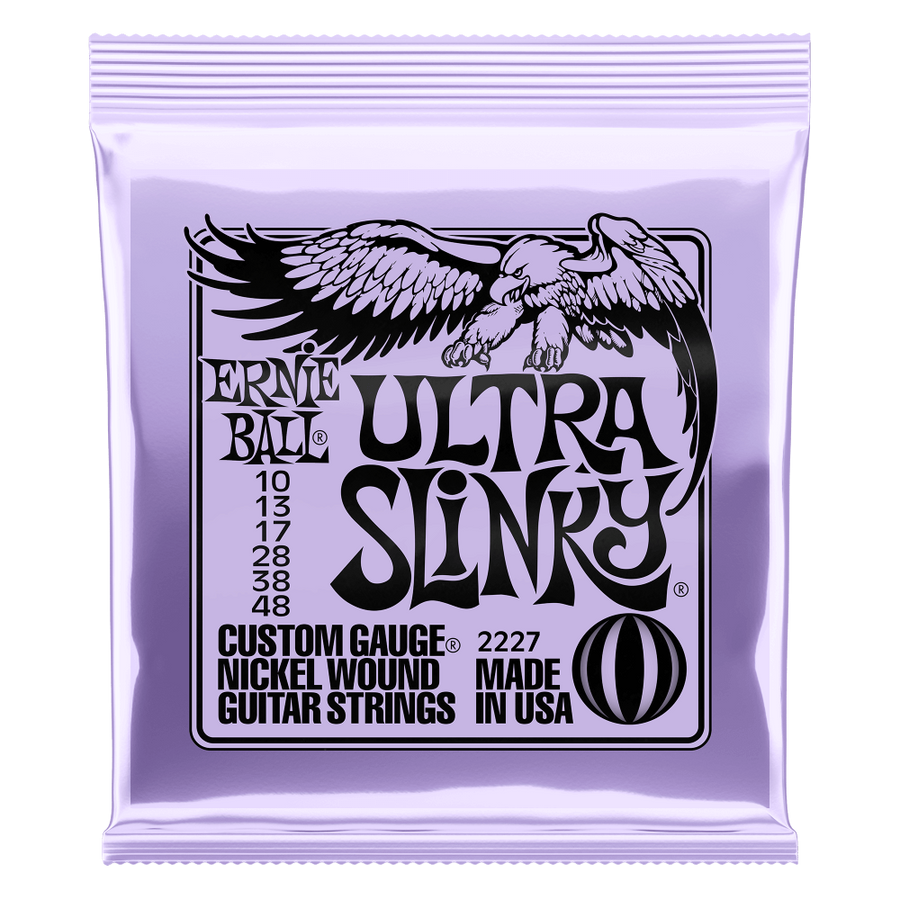 Elektromos gitárhúrkészlet Ernie Ball Nickel w. Ultra Slinky 10-48