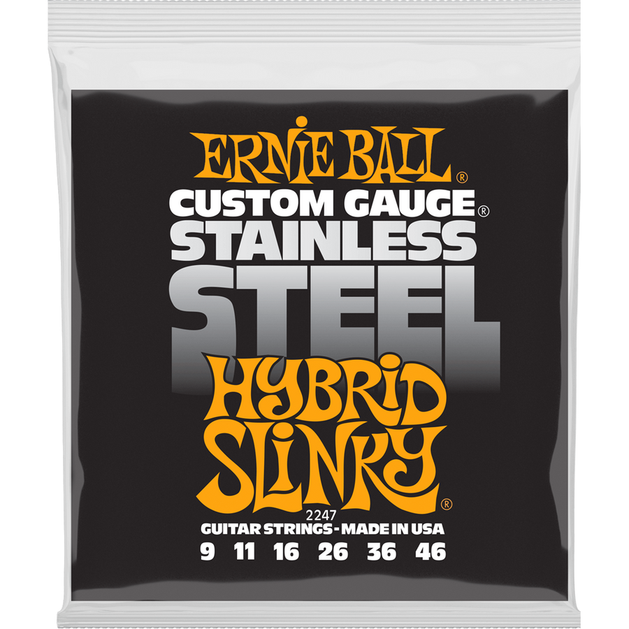 Elektromos gitárhúrkészlet Ernie Ball  Hybrid Slinky 9-46