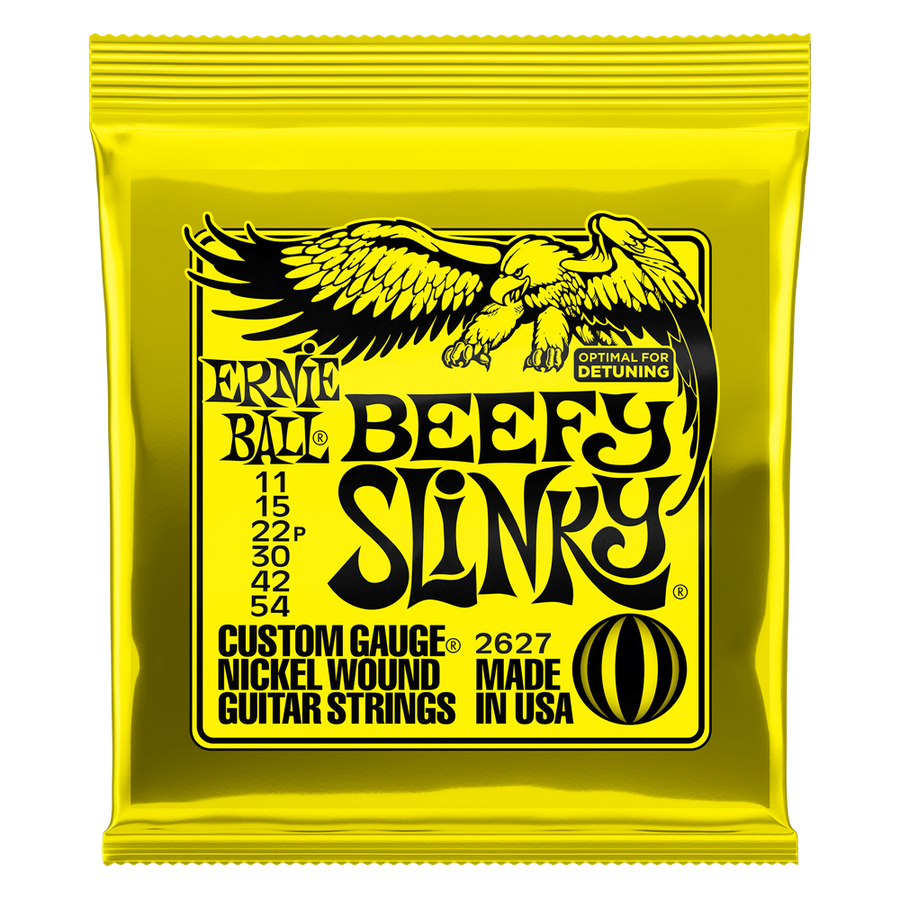 Elektromos gitárhúrkészlet Ernie Ball beefy slinky 11-54