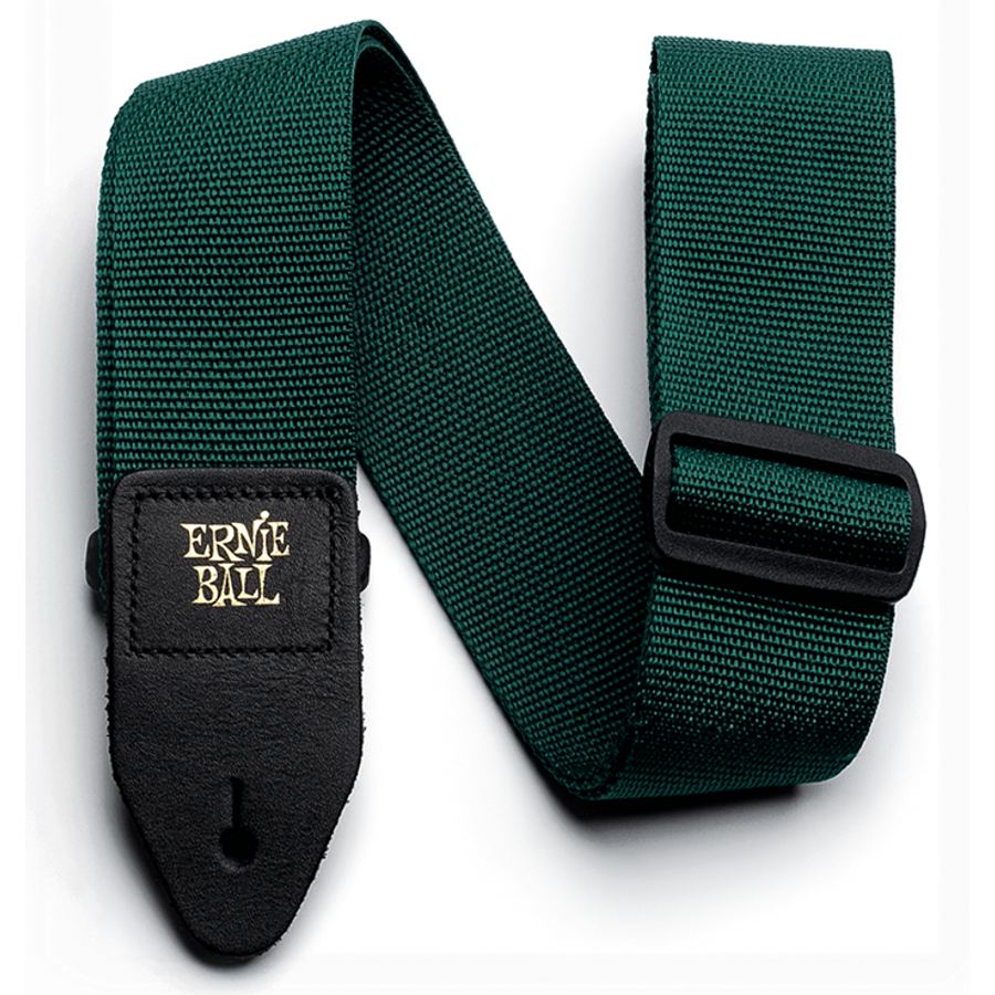 Gitárpánt Ernie Ball zöld gyöngyvászon