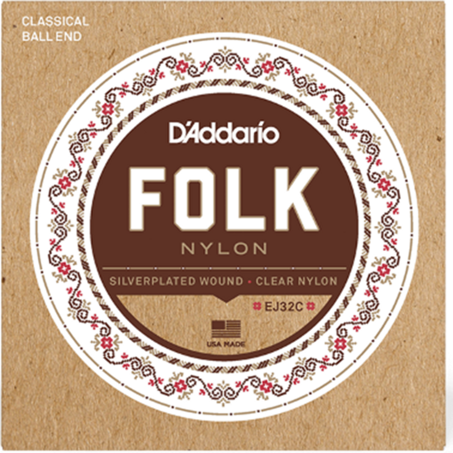Klasszikus folkgitár húrkészlet D'addario