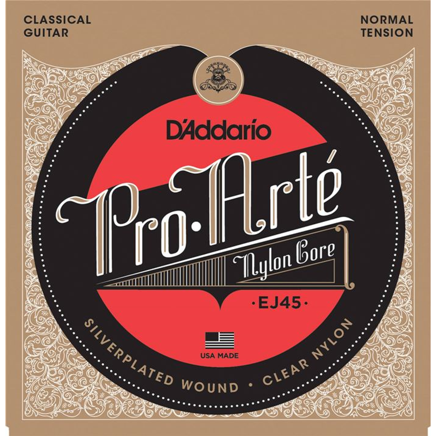 Klasszikus gitárhúrkészlet D'addario EJ45