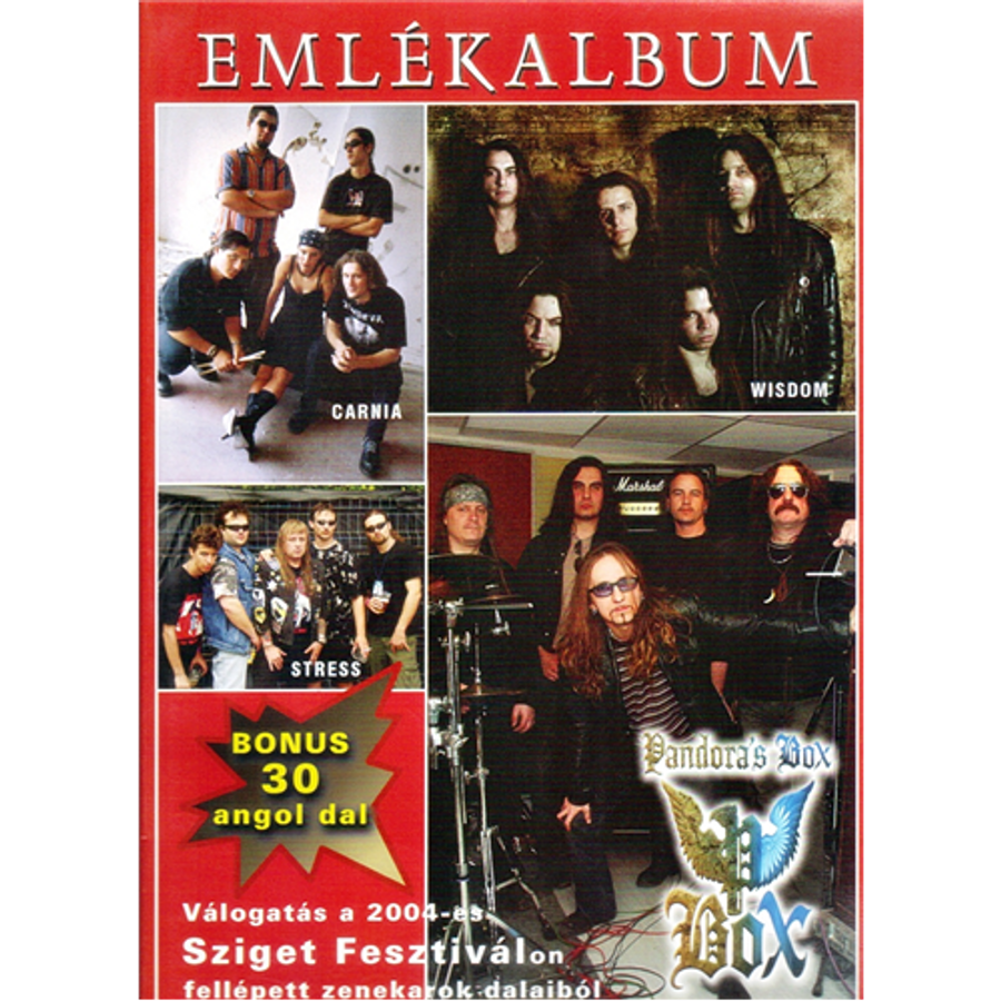 EMLÉKALBUM SZIGET FESZTIVÁL 2004.