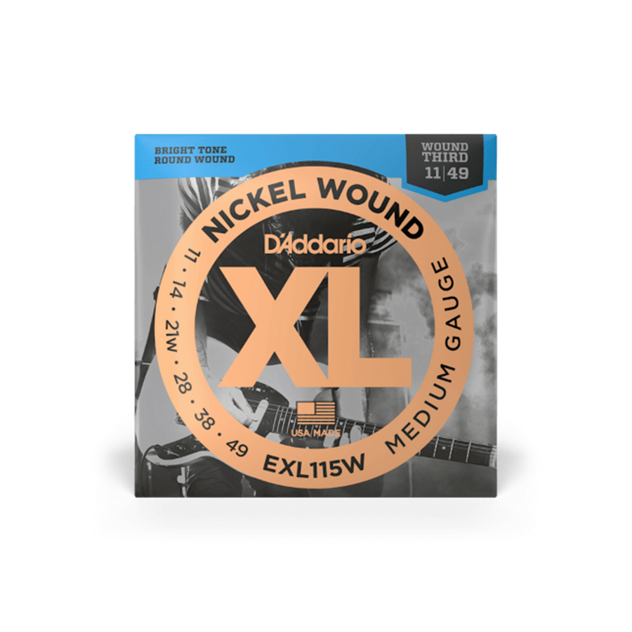 Elektromosgitár húrkészlet D'Addario 11-49