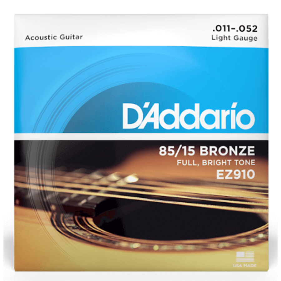 Akusztikusgitár húrkészlet D'Addario EZ910 11-52
