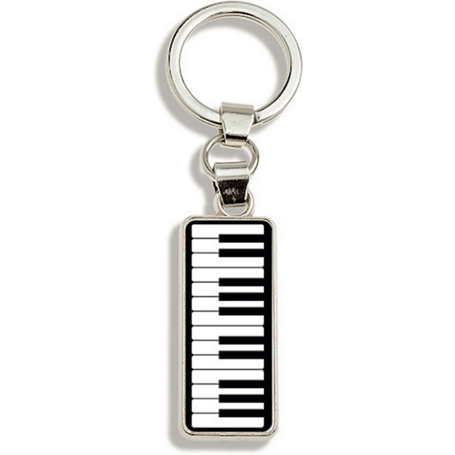 Kulcstartó keyboard mintás