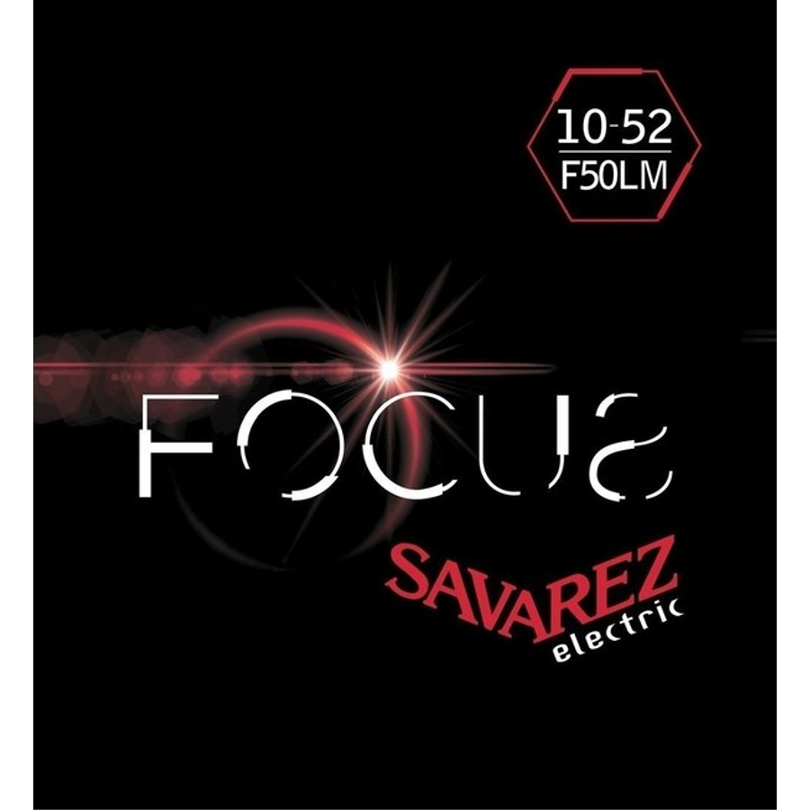 Elektromosgitár húrkészlet Savarez focus stainless steel 10-52