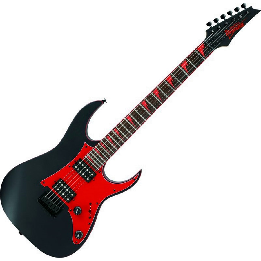 Elektromos gitár Ibanez Black Flat
