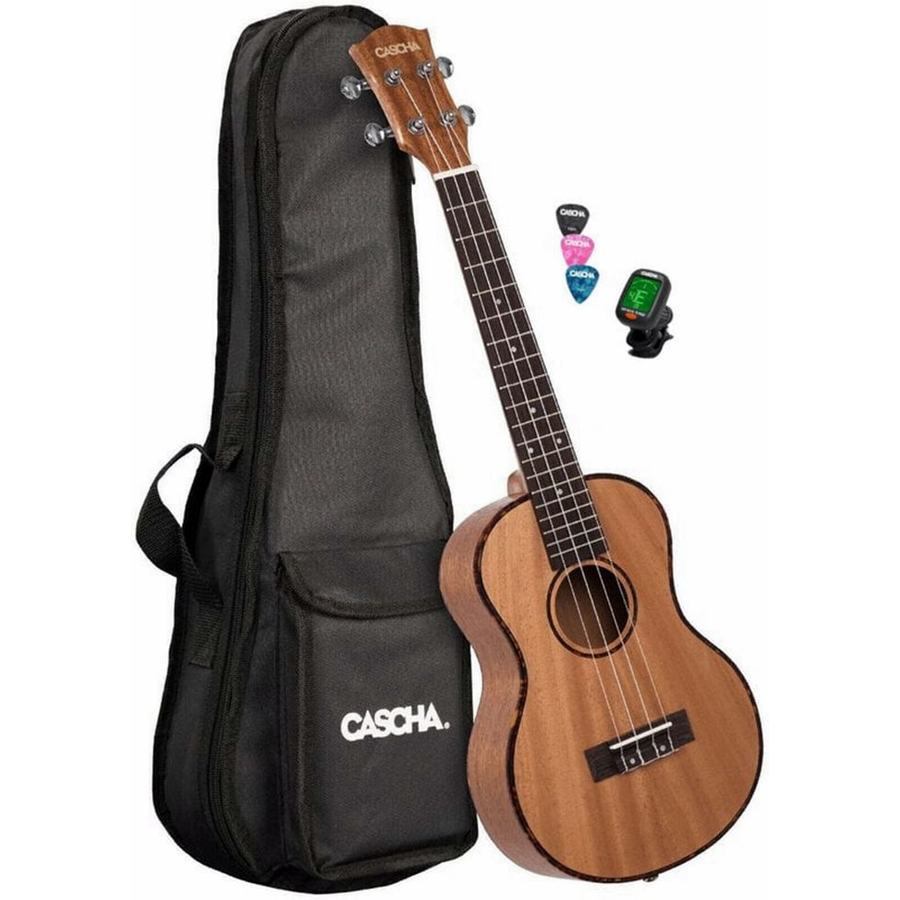Ukulele készlet, tenor natúr