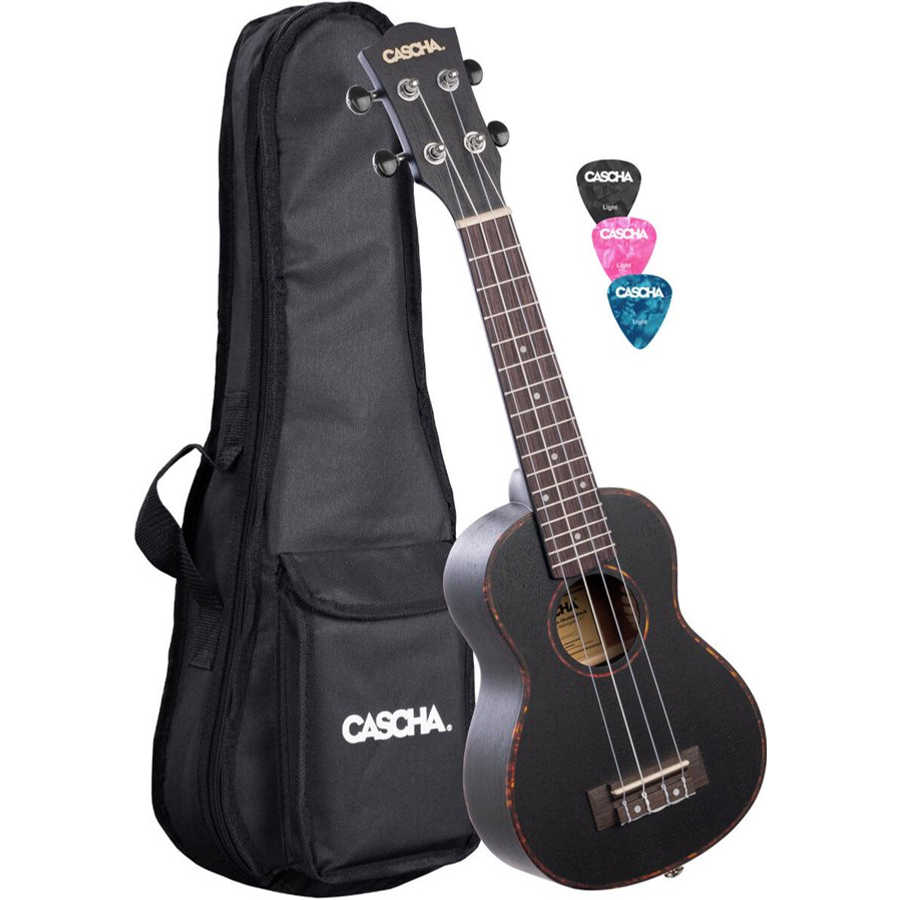 Ukulele készlet Koncert, Prémium Casha