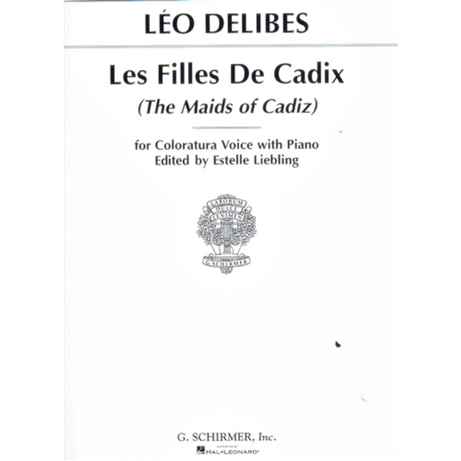 LES FILLES DE CADIX  FOR COLORATURAVOICE WITH PIANO