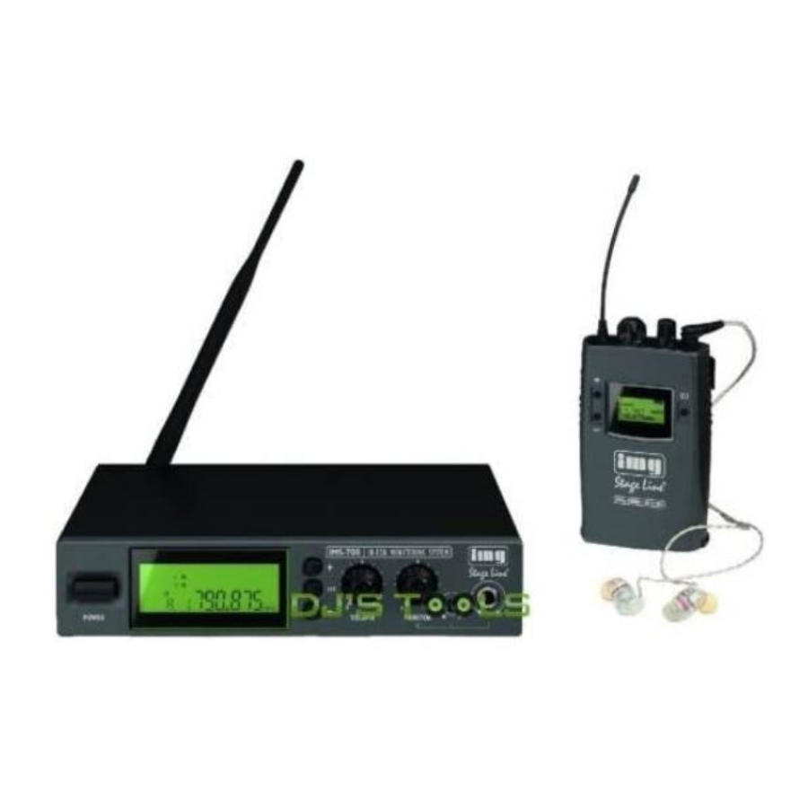 Monitor kábel nélkül Monacor IMS-800SET  6438